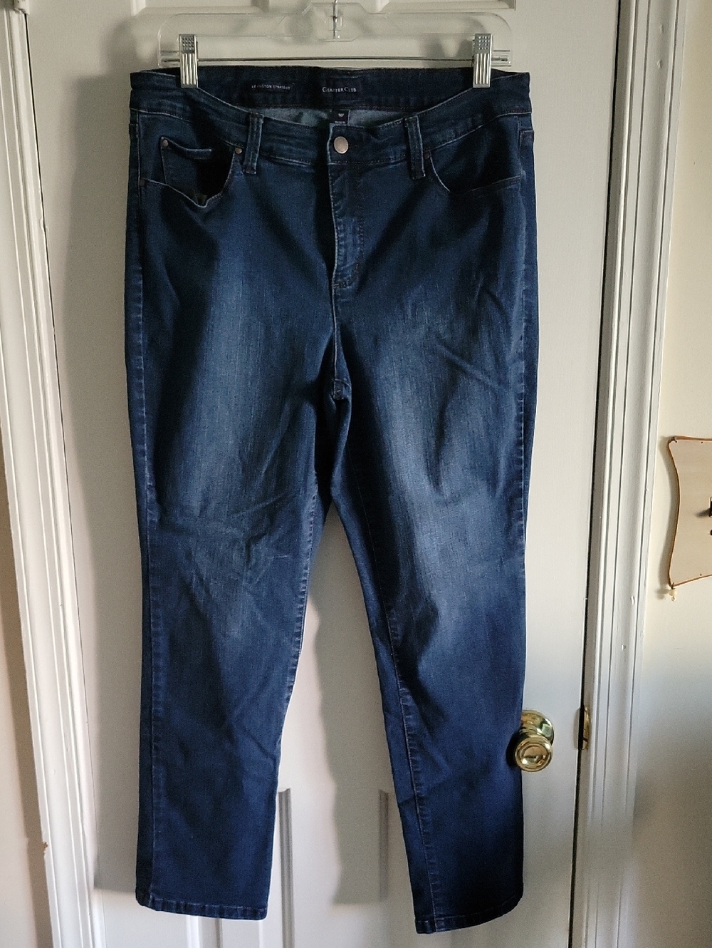 Charter Club Women's Dark Indigo Skinny Jeans